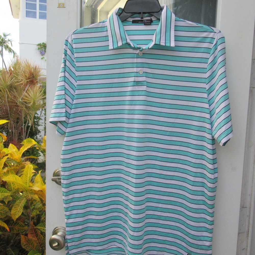Ralph Lauren RLX Golf Polo Shirt LARGE